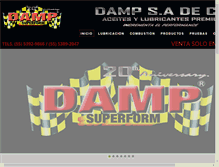 Tablet Screenshot of dampsa.com